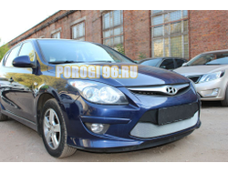 Защита радиатора Hyundai i30 2010-2012 chrome