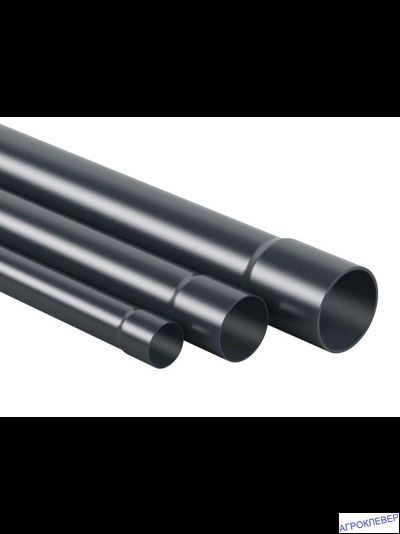 Труба 75*3,6 (3м) ПВХ с раструбом