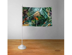 Флажок настольный Капибара, Kapibara-san №47