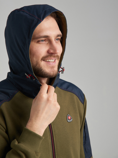 Спортивный костюм мужской 124SKM-1775 RED-N-ROCK'S (хаки)