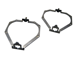 Переходные рамки для Lexus GX460 II (2009-2013) с адаптивной системой AFS под модуль Hella 3R/Hella 3R Professional (Комплект, 2шт)