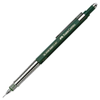 Карандаш механический FABER-CASTELL "TK-Fine Vario L", корпус темно-зеленый, ластик, 0,7 мм, 135700