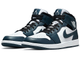 купить мужские кроссовки Nike Air Jordan 1 Mid 'Armory Navy' 554724-411 в магазине Nike