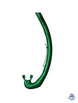 Трубка для дайвинга AQD CLASSIC GREEN