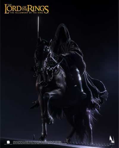 Назгул на коне (Властелин Колец, Lord of the Rings)  - Коллекционная фигурка 1/6 THE LORD OF THE RINGS: THE FELLOWSHIP OF THE RING - Ringwraith Premium Edition (Ag-A013D1) - INART