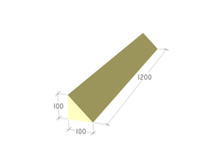 Техноруф Проф Галтель 1200х100х100