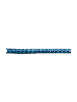 Трос English Braids Dynamic line DC40Bl Ø4мм 1800кг 12прядей синий из Dyneema