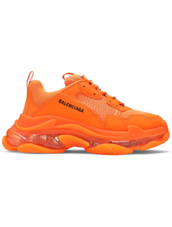 Balenciaga Triple S Sneaker Clear Sole Orange