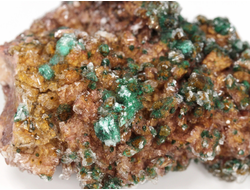 Брошантит, коллекционный образец, Марокко (70*52*30 мм, 110 г) №28626