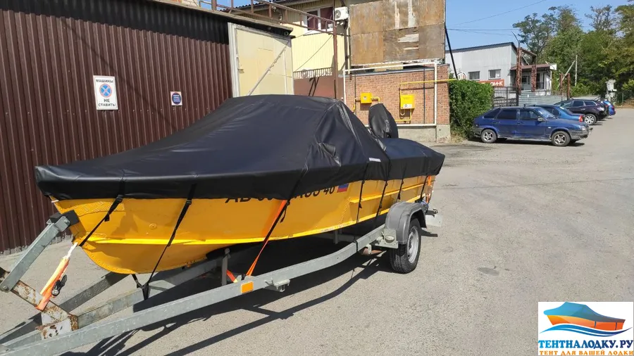 Тент на Прогресс 2 из оксфорда 600 цвет черный