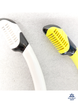 Трубка для дайвинга H.Wind spiral силикон сухая цветная