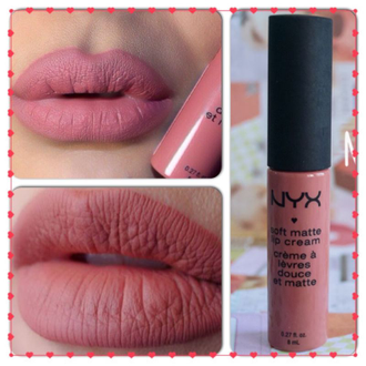 Стойкая жидкая матовая помада NYX Soft Matte Lip Cream 19 Cannes (Канны)
