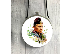Сумка круглая c Путиным №10