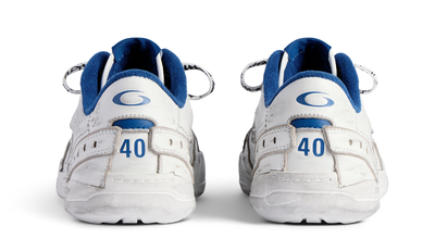 Кроссовки Balenciaga Hamptons Worn-Out White Dark Blue