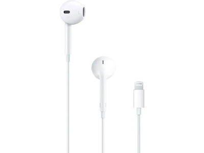 Apple EarPods with lightning connector  white MMTN2ZM/A Белые