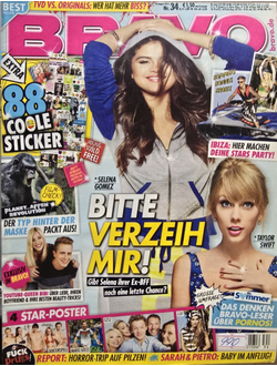 BRAVO Magazine № 34 2014 Selena Taylor Cover