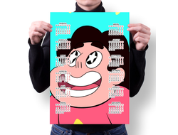 Календарь настенный Вселенная Стивена, Steven Universe №4