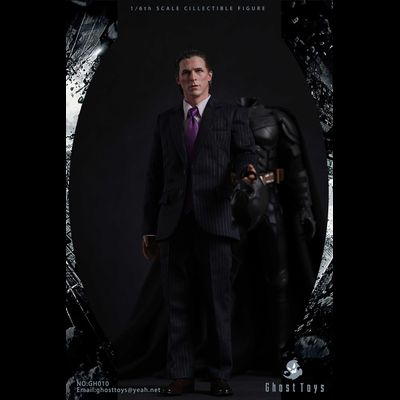 Брюс Уэйн (Кристиан Бэйл, серия Dark Knight) - Коллекционная фигурка 1/6 Gotham Wayne batboy (GH-010) - Ghost toys