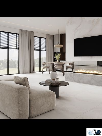 Керамогранит Ocean Ceramic Advance white 80 x 80 см белый сатинированный