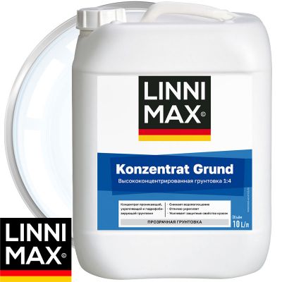 Грунт концентрат 1:4 LINNIMAX KONZENTRAT GRUND 10 л