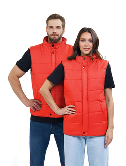Жилет утепленный "Nordwig-Rapid" цв.красный, тк Дюспа