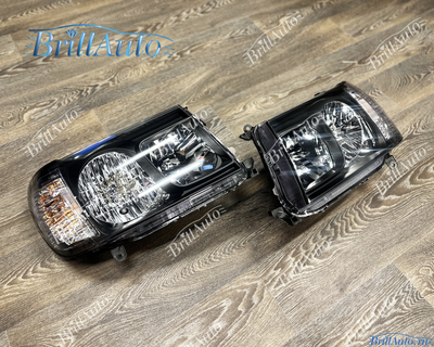 Фары Toyota Land Cruiser 100 черные