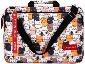 Сумка для ноутбука 17 дюймов Optimum Ultra 17" RL, котики