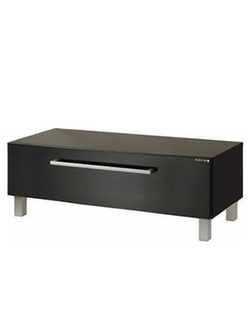 АКВАТОН. Комод "Мадрид 80" 1319-3.95 черный глянец