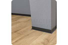 Стильный черный плинтус в один клик
Элегантный плинтус Dollken WLK 50 с удобным самоклеящимся основанием. Профессиональный монтаж за считанные минуты. Создает безупречный переход между полом и стеной.