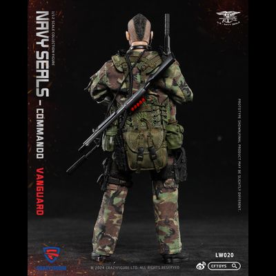 Штурмовик "морских котиков" США - Коллекционная фигурка 1/12 SCALE Special Assault Team Top Soldier (LW020) - CRAZY FIGURE