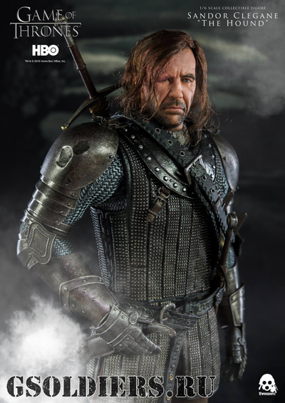 Купить коллекционную фигурку Сандора Клигана (Sandor Clegane), Игра Престолов (Game of Thrones) 1/6