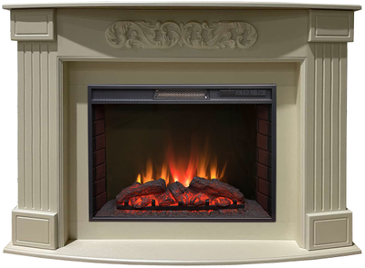 Электрокамин Венеция SL с очагом Sparta 25.5 LED