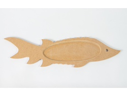 селёдочница осётр поднос из МДФ