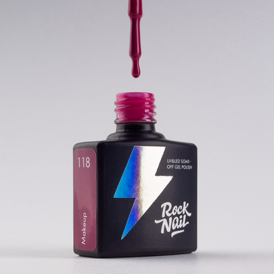 Гель-лак RockNail Basic 118 Makeup 10 мл