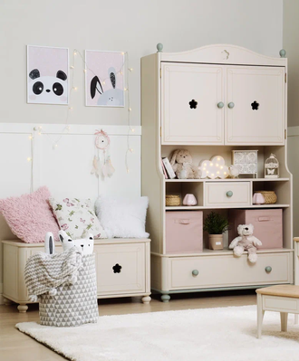 Стеллаж Бетти №9 из массива сосны 112 х 44 х 168 см