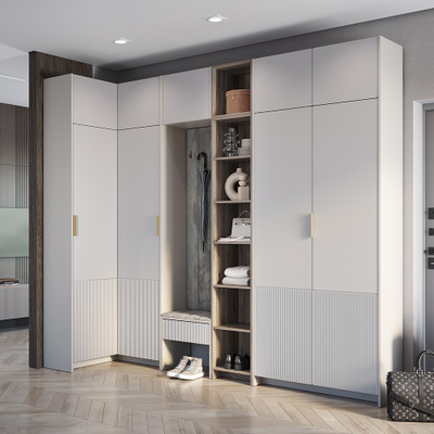 Модульная прихожая "Пандора" Вариант 1 (Мебелони)