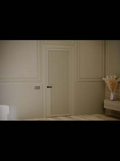 Межкомнатная дверь Archi Line Ритм, высота 2400 мм, ширина 1200 мм, каркас 42 мм, наружного открывания