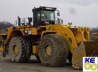 Стекло двери правое CAT 993K