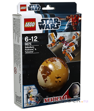 # 9675 Микро–«Гоночный Кар Себульбы» и Планета Татуин / Sebulba’s Podracer & Tatooine (2012)