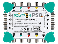 Каскадируемый мультисвитч PSQ 508 C