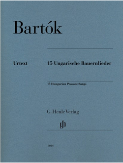 Bartok. 15 ungarische Bauernlieder BB79 f?r Klavier
