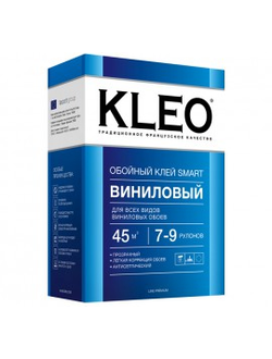 Клей для обоев виниловых сухой "Kleo" 200гр(7-9рул)