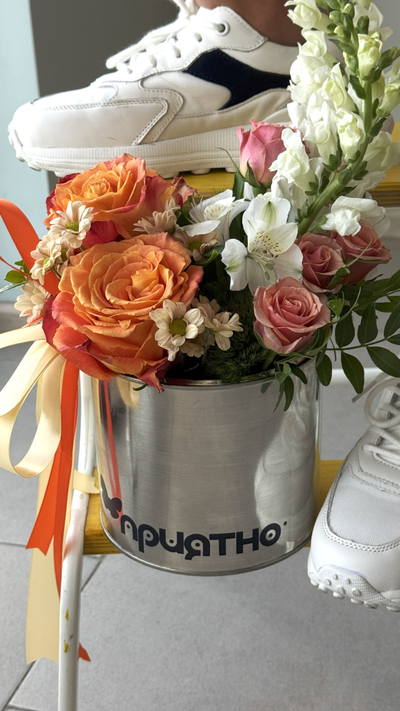 Цветочная композиция учителю / воспитателю № 806