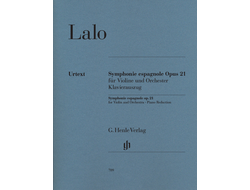 Lalo Symphonie espagnole d minor op. 21 for Violin and Piano