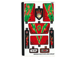 Sticker Sheet for Set 70421 - 60502/6273253, n/a (70421stk01)