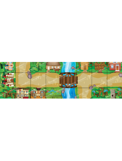 ЛогоРобот Пчелка (Bee-Bot): Коврик "Сказка"