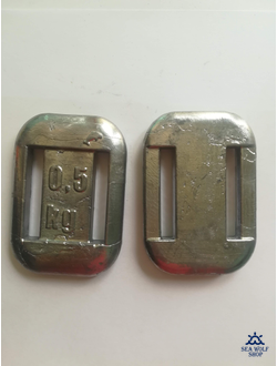 Груз поясной для дайвинга 0,5кг