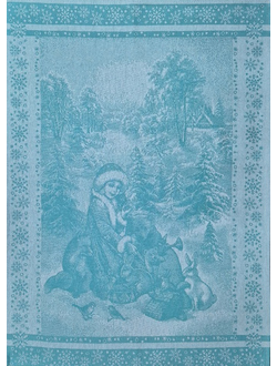 Полотенце жаккардовое "Снегурочка" Вид 4