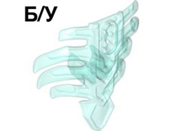 ! Б/У - Bionicle Spine Armor with 8 Ribs, Trans-Light Blue (20473 / 6114320) - Б/У
