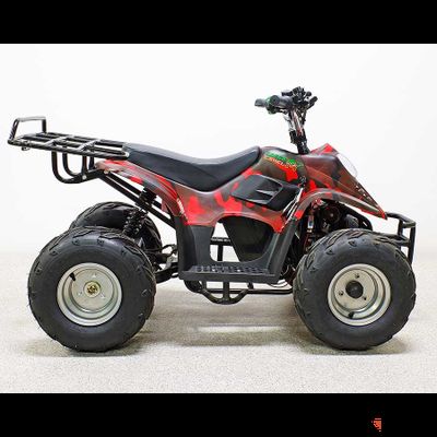 Квадроцикл GreenCamel Gobi K70 (12Ah 36V 800W R7 Дифференциал) Армейский красный